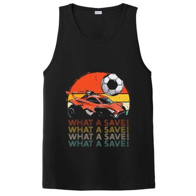 What A Save Vintage Retro Rocket Soccer Car PosiCharge Competitor Tank