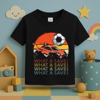 What A Save Vintage Retro Rocket Soccer Car Toddler T-Shirt