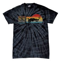 What a save Vintage Retro Rocket Soccer Car League Tie-Dye T-Shirt