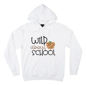 Wild About School Grade Teacher Leopard Gift Hoodie