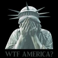 WTF America Statue of Liberty Cry Toddler Hoodie
