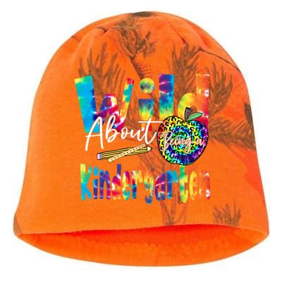 Wild About School Tie Dye Gift Kindergarten Gift Kati - Camo Knit Beanie