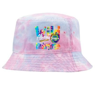 Wild About School Tie Dye Gift Kindergarten Gift Tie-Dyed Bucket Hat