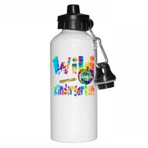 Wild About School Tie Dye Gift Kindergarten Gift Aluminum Water Bottle