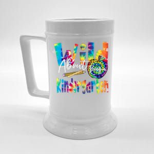 Wild About School Tie Dye Gift Kindergarten Gift Beer Stein