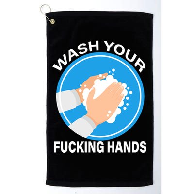 Wash Your Fucking Hands Golf Towel