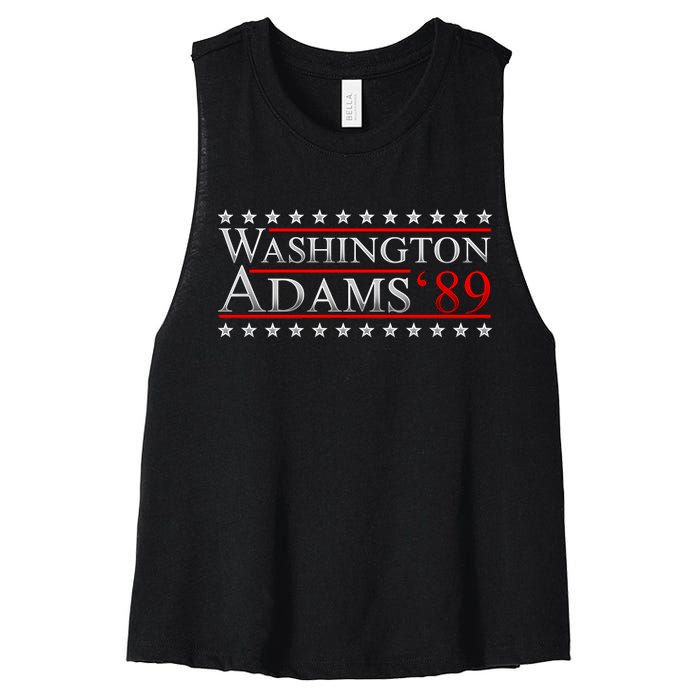 Washington Adams 89 Women's Racerback Cropped Tank