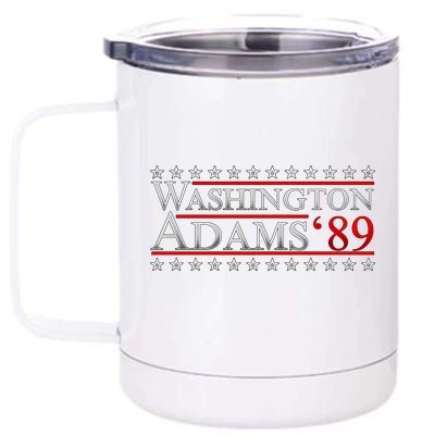 Washington Adams 89 12 oz Stainless Steel Tumbler Cup