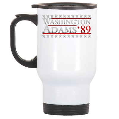 Washington Adams 89 Stainless Steel Travel Mug