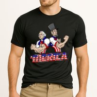 Washington And Lincoln 'Merica Cooling Performance Crew T-Shirt