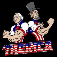 Washington And Lincoln 'Merica Cooling Performance Crew T-Shirt