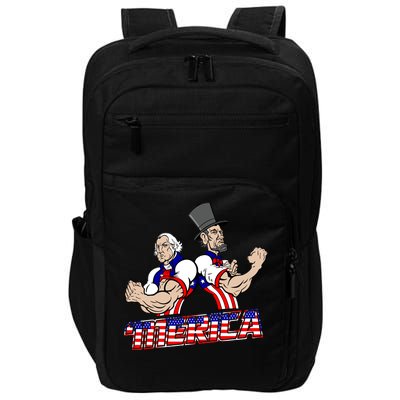 Washington And Lincoln 'Merica Impact Tech Backpack