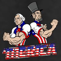 Washington And Lincoln 'Merica Adult Drive Performance Visor