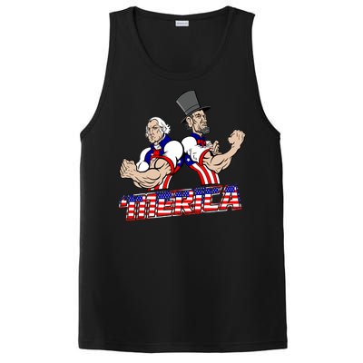 Washington And Lincoln 'Merica PosiCharge Competitor Tank