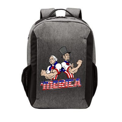 Washington And Lincoln 'Merica Vector Backpack