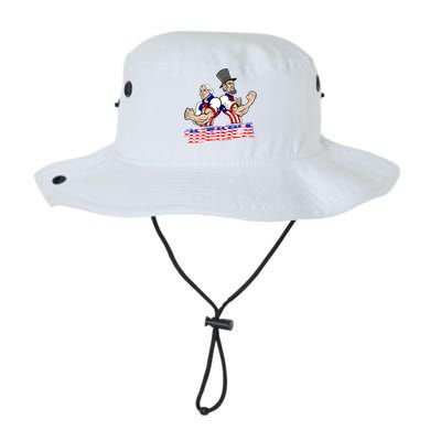 Washington And Lincoln 'Merica Legacy Cool Fit Booney Bucket Hat