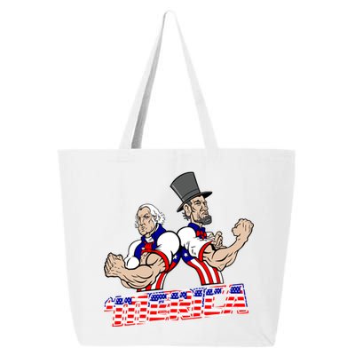 Washington And Lincoln 'Merica 25L Jumbo Tote