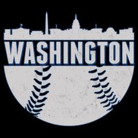 Washington Baseball Vintage Cooling Performance Crew T-Shirt