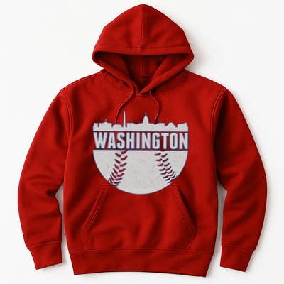 Washington Baseball Vintage Hoodie
