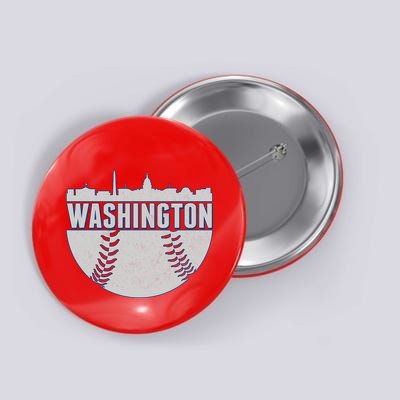 Washington Baseball Vintage Button