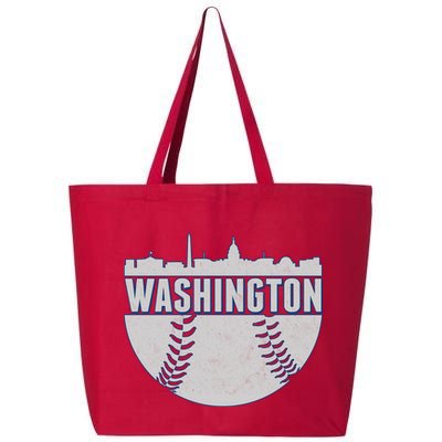 Washington Baseball Vintage 25L Jumbo Tote