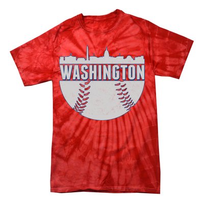 Washington Baseball Vintage Tie-Dye T-Shirt