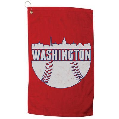 Washington Baseball Vintage Golf Towel