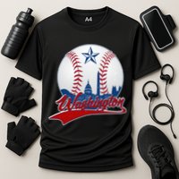 Washington Baseball Vintage Style Fan Performance Shirt