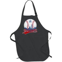 Washington Baseball Vintage Style Fan Full-Length Apron With Pockets