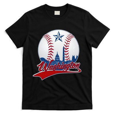 Washington Baseball Vintage Style Fan T-Shirt