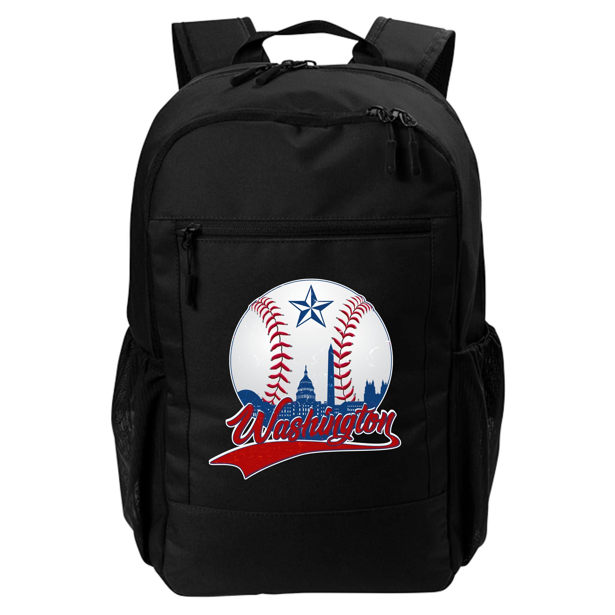 Washington Baseball Vintage Style Fan Backpack