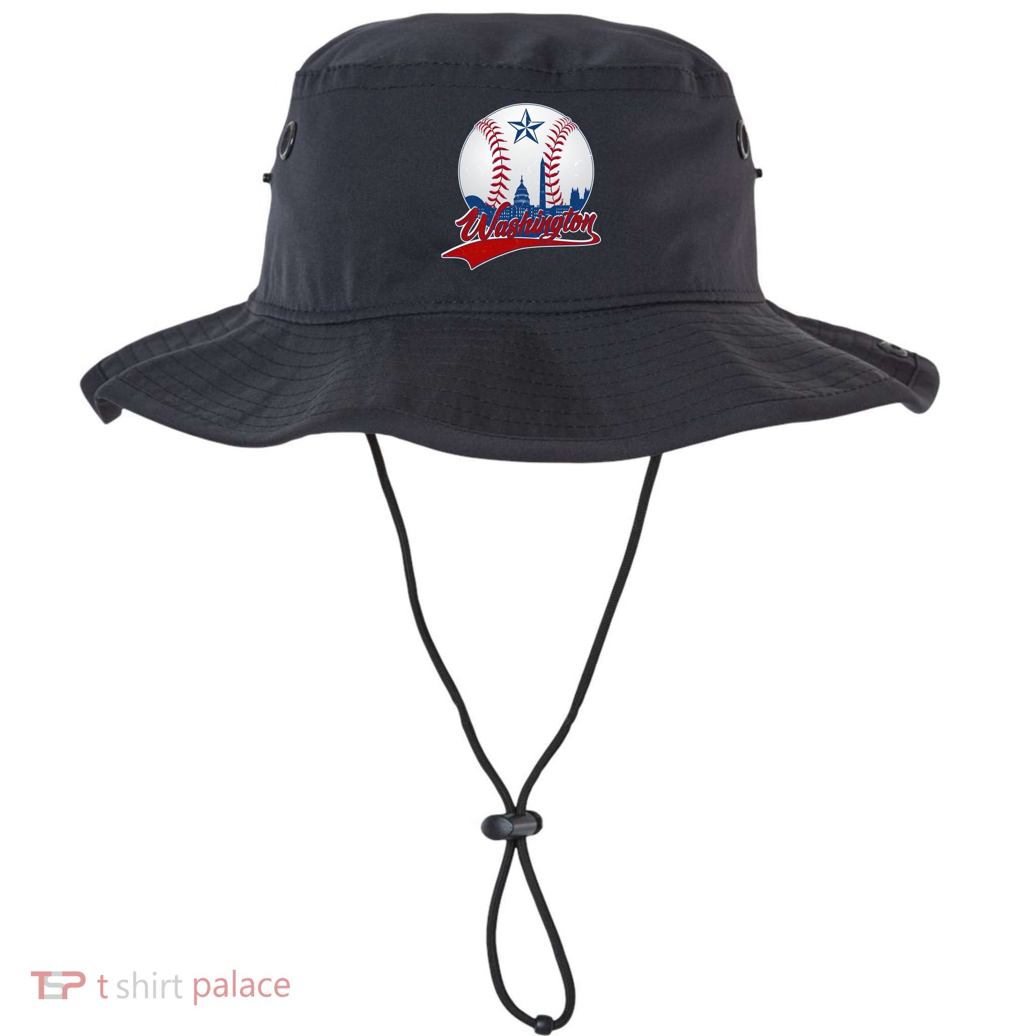 Washington Baseball Vintage Style Fan Bucket Hat