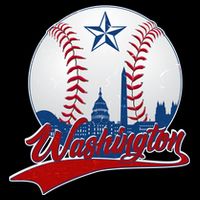 Washington Baseball Vintage Style Fan Ladies Essential Flowy Tank