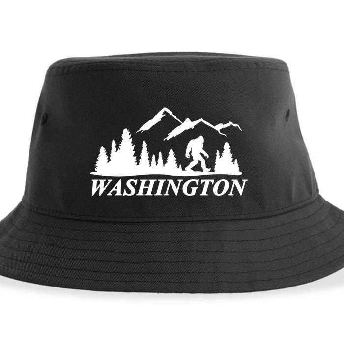 Washington Big Foot Mountain Sustainable Bucket Hat