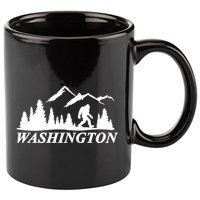 Washington Big Foot Mountain 11oz C Handle Ceramic Mug