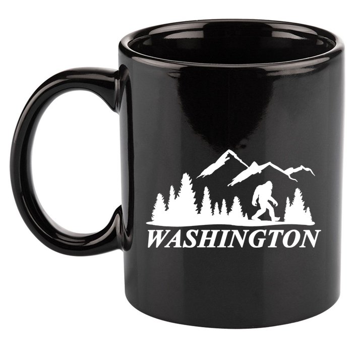 Washington Big Foot Mountain 11oz C Handle Ceramic Mug