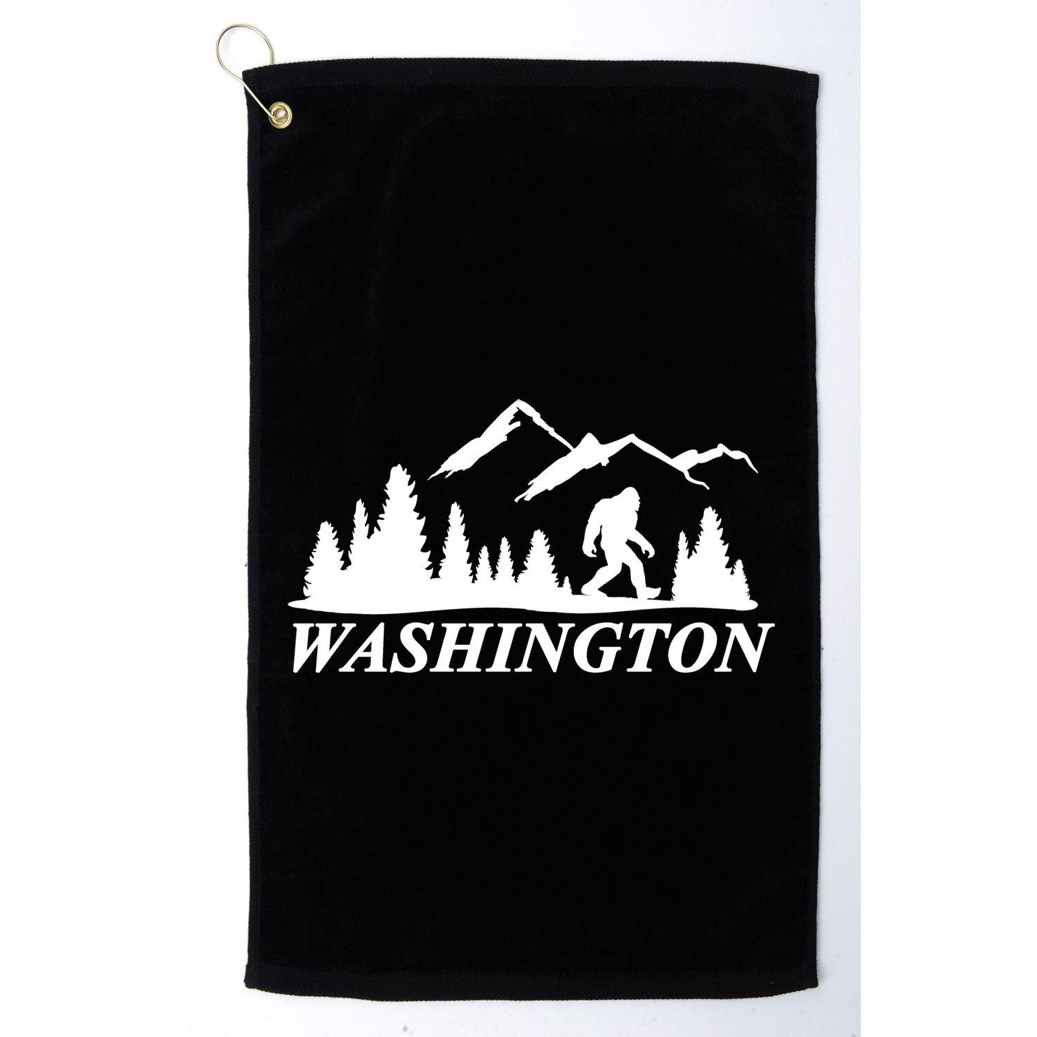 Washington Big Foot Mountain Golf Towel