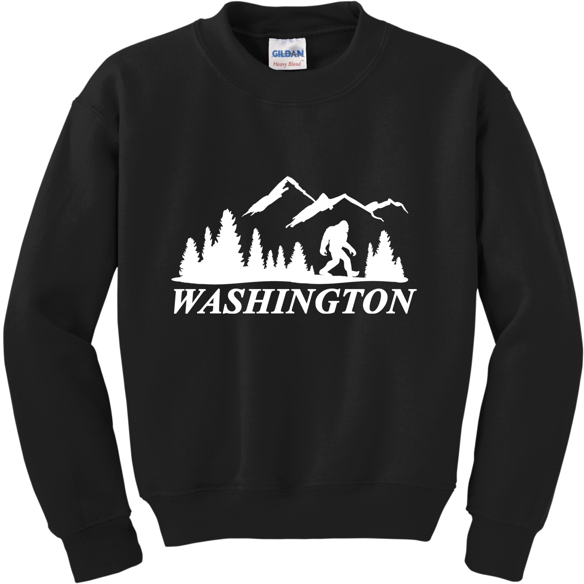 Washington Big Foot Mountain Kids Sweatshirt