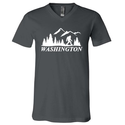 Washington Big Foot Mountain V-Neck T-Shirt