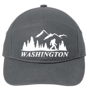 Washington Big Foot Mountain 7-Panel Snapback Hat