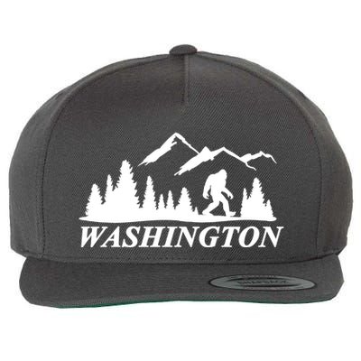 Washington Big Foot Mountain Wool Snapback Cap