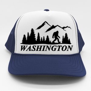 Washington Big Foot Mountain Trucker Hat