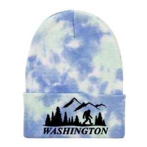 Washington Big Foot Mountain Tie Dye 12in Knit Beanie