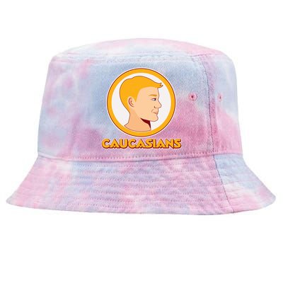 Washington Caucasians Football Logo Tie-Dyed Bucket Hat