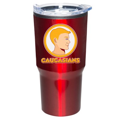 Washington Caucasians Football Logo Tumbler