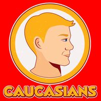 Washington Caucasians Football Logo Women's V-Neck T-Shirt