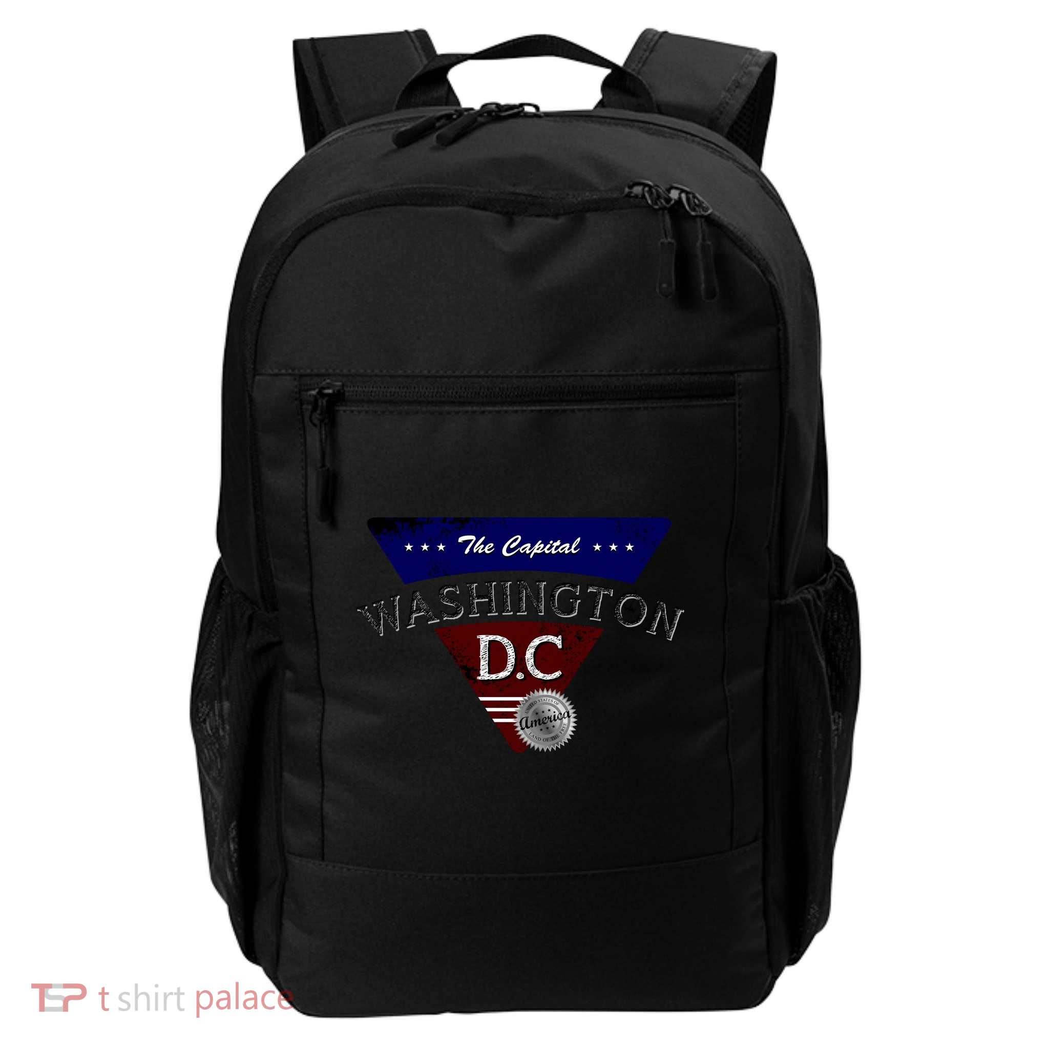 Washington D.C Land of the Free Logo Backpack