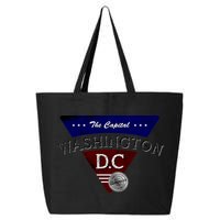 Washington D.C Land of the Free Logo 25L Jumbo Tote