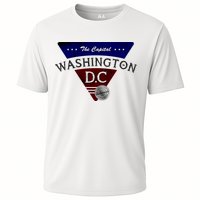 Washington D.C Land of the Free Logo Cooling Performance Crew T-Shirt
