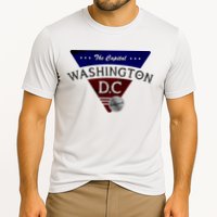 Washington D.C Land of the Free Logo Cooling Performance Crew T-Shirt